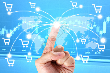 網(wǎng)上購物 背景圖片